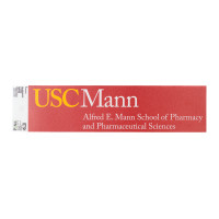 USC Trojans Cardinal Alfred E. Mann School of Pharmacy Decal